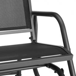 Bon marché 🥰 Tectake Fauteuils Suspendus Banc à Bascule Greta 2 Places 121 X 72 X 86,5 Cm Noir ⌛ -Fauteuils suspendus Soldes banc a bascule greta 2 places 121 x 72 x 86 5 cm noir 2