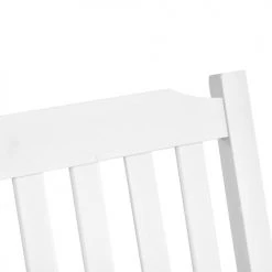 Tout neuf 🥰 Outsunny Fauteuils Suspendus Banc Suspendu 2 Places Chaînes Incluses Bois Sapin Traité Blanc ⭐ -Fauteuils suspendus Soldes banc suspendu 2 places chaines incluses bois sapin traite blanc 3