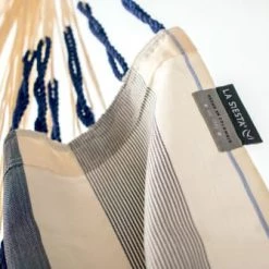 Top 10 🛒 LA SIESTA Hamacs Chaise-hamac Comfort En Tissu Bleu Clair ⌛ -Fauteuils suspendus Soldes chaise hamac comfort en tissu bleu clair 4