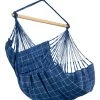 Meilleure vente 🤩 LA SIESTA Hamacs Chaise-hamac Comfort En Tissu Bleu Marine 🧨 -Fauteuils suspendus Soldes chaise hamac comfort en tissu bleu marine