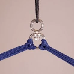 Meilleure vente 🤩 LA SIESTA Hamacs Chaise-hamac Comfort En Tissu Bleu Marine 🧨 -Fauteuils suspendus Soldes chaise hamac comfort en tissu bleu marine 2