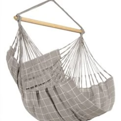 Meilleure vente 🤩 LA SIESTA Hamacs Chaise-hamac Comfort En Tissu Bleu Marine 🧨 -Fauteuils suspendus Soldes chaise hamac comfort en tissu marron clair 10