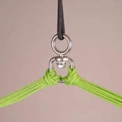 Grosses soldes ✔️ LA SIESTA Hamacs Chaise-hamac Comfort En Tissu Vert Citron 💯 -Fauteuils suspendus Soldes chaise hamac comfort en tissu vert citron 2