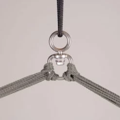 Sortie 🔔 LA SIESTA Hamacs Chaise-hamac Kingsize En Tissu Marron Clair 🌟 -Fauteuils suspendus Soldes chaise hamac kingsize en tissu marron clair 2