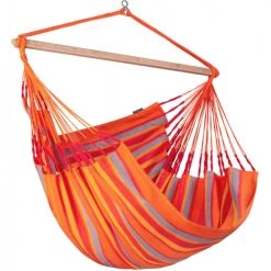 Acheter 👍 LA SIESTA Hamacs Chaise-hamac Kingsize En Tissu Orange 🛒