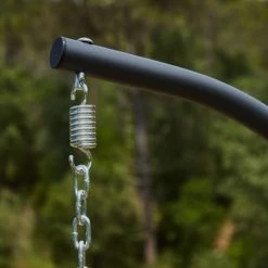 Nouveau 🛒 Kerama Fauteuils Suspendus Chaise Individuelle Suspendue En Acier Et Corde Avec Coussin ⌛ -Fauteuils suspendus Soldes chaise individuelle suspendue en acier et corde avec coussin 4