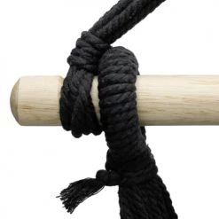 Vente flash ✨ ECD Germany Fauteuils Suspendus Chaise Suspendue Coton/bois 90 X 120 X 60 Cm Anthracite 🔔 8 Vente flash ✨ ECD Germany Fauteuils Suspendus Chaise Suspendue Coton/bois 90 X 120 X 60 Cm Anthracite 🔔 -Fauteuils suspendus Soldes chaise suspendue coton bois 90 x 120 x 60 cm anthracite 2