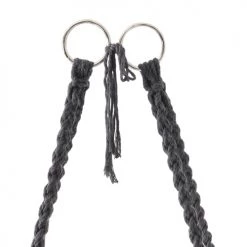 Promo 🧨 ECD Germany Fauteuils Suspendus Chaise Suspendue Coton Ø 80 X 115 Cm Gris ⌛ 11 Promo 🧨 ECD Germany Fauteuils Suspendus Chaise Suspendue Coton Ø 80 X 115 Cm Gris ⌛ -Fauteuils suspendus Soldes chaise suspendue coton oe 80 x 115 cm gris 4