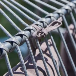 Budget 😉 Kerama Fauteuils Suspendus Chaise Suspendue Double En Acier Et Corde Avec Coussin 👍 -Fauteuils suspendus Soldes chaise suspendue double en acier et corde avec coussin 4