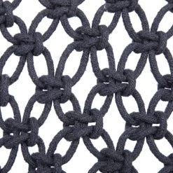 Offres 🥰 Beliani Fauteuils Suspendus Chaise Suspendue En Coton Noir ❤️ -Fauteuils suspendus Soldes chaise suspendue en coton noir 4