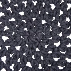 Offres 🥰 Beliani Fauteuils Suspendus Chaise Suspendue En Coton Noir ❤️ -Fauteuils suspendus Soldes chaise suspendue en coton noir 5