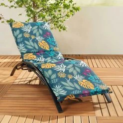 Grosses soldes 💯 Douceur D'Intérieur Matelas Pour Bain De Soleil Coussin Bain De Soleil 64 X 190 X 4 Cm Polyester Déperlant 😉 -Fauteuils suspendus Soldes coussin bain de soleil 64 x 190 x 4 cm polyester deperlant 2