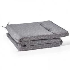 Vente flash ✨ Oviala Matelas Pour Bain De Soleil Coussin Bain De Soleil Polyester Gris 186 X 60 X 5 Cm 🔔 -Fauteuils suspendus Soldes coussin bain de soleil polyester gris 186 x 60 x 5 cm 2