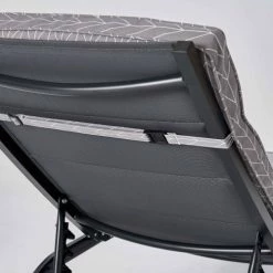 Vente flash ✨ Oviala Matelas Pour Bain De Soleil Coussin Bain De Soleil Polyester Gris 186 X 60 X 5 Cm 🔔 -Fauteuils suspendus Soldes coussin bain de soleil polyester gris 186 x 60 x 5 cm 5