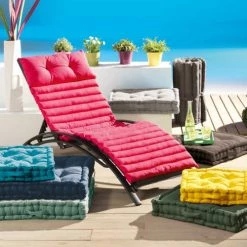 Meilleure vente 😉 Douceur D'Intérieur Matelas Pour Bain De Soleil Coussin Bain De Soleil Turquoise 60x180cm 😍 10 Meilleure vente 😉 Douceur D'Intérieur Matelas Pour Bain De Soleil Coussin Bain De Soleil Turquoise 60x180cm 😍 -Fauteuils suspendus Soldes coussin bain de soleil turquoise 60x180cm 2