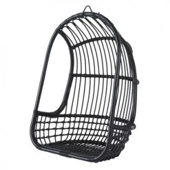 Le moins cher 🥰 Maisons Du Monde Fauteuils Suspendus Fauteuil Suspendu Cannage En Rotin Noir 😀
