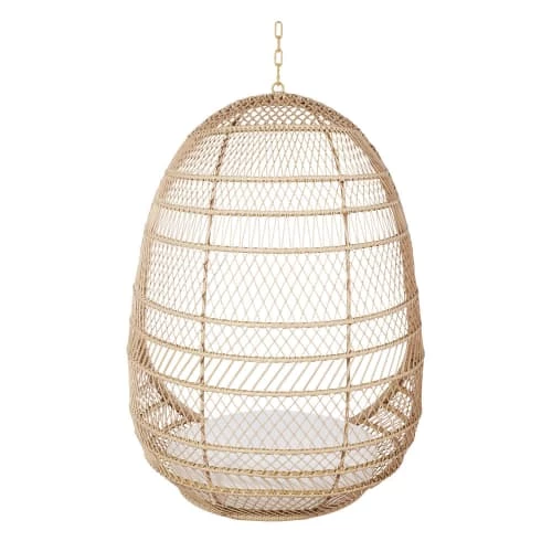 Meilleure vente ⭐ Maisons Du Monde Fauteuils Suspendus Fauteuil Suspendu De Jardin En Résine Tressée Imitation Rotin 😀 6 Meilleure vente ⭐ Maisons Du Monde Fauteuils Suspendus Fauteuil Suspendu De Jardin En Résine Tressée Imitation Rotin 😀 – Image 4