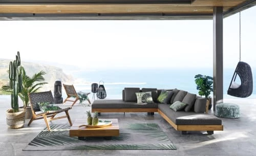 Coupon ⌛ Maisons Du Monde Fauteuils Suspendus Fauteuil Suspendu De Jardin En Résine Tressée Noire Et Coussins Blancs 😀 8 Coupon ⌛ Maisons Du Monde Fauteuils Suspendus Fauteuil Suspendu De Jardin En Résine Tressée Noire Et Coussins Blancs 😀 – Image 6