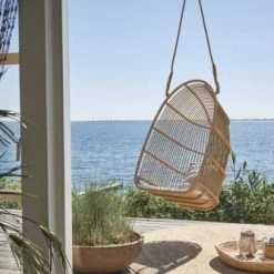 Fauteuils suspendus Soldes -Fauteuils suspendus Soldes fauteuil suspendu en alu et fibre synthetique aspect rotin 1