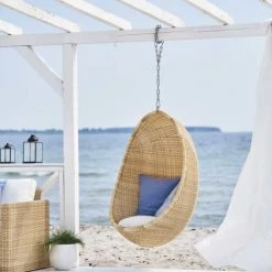 Le moins cher 🛒 Sika Design Fauteuils Suspendus Fauteuil Suspendu En Aluminium Et Fibre Synthétique Naturel 🔔 -Fauteuils suspendus Soldes fauteuil suspendu en aluminium et fibre synthetique naturel 2