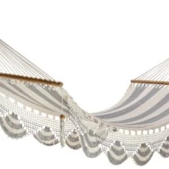 Top 10 🌟 Hamac Del Sol Hamacs Hamac à Barre Boaco L Blanc Et Gris 👍