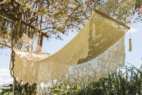 Sortie ❤️ Hamac Del Sol Hamacs Hamac à Barre Deluxe Corinto L Ecru ⭐ 5 Sortie ❤️ Hamac Del Sol Hamacs Hamac à Barre Deluxe Corinto L Ecru ⭐ – Image 3