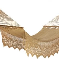 Tout neuf ❤️ Hamac Del Sol Hamacs Hamac à Barre Deluxe León L Beige 😀