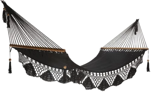 De gros 🎁 Hamac Del Sol Hamacs Hamac à Barre Managua L Noir 😍 3 De gros 🎁 Hamac Del Sol Hamacs Hamac à Barre Managua L Noir 😍