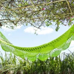 Promo 🧨 Hamac Del Sol Hamacs Hamac à Barre Ocotal L Vert ✔️ -Fauteuils suspendus Soldes hamac a barre ocotal l vert 2