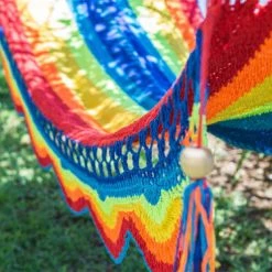 Budget ❤️ Hamac Del Sol Hamacs Hamac à Barre Rivas2 L Multicolor 🔥 -Fauteuils suspendus Soldes hamac a barre rivas2 l multicolor 2