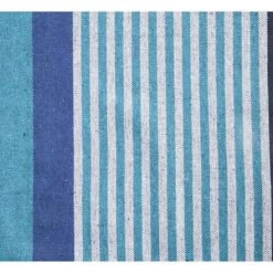 Meilleur prix ❤️ Escuderos Hamacs Hamac à Barre Simple En Tissu Rayé Bleu ⭐ -Fauteuils suspendus Soldes hamac a barre simple en tissu raye bleu 2