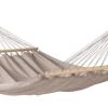 Les meilleures critiques de 🌟 LA SIESTA Hamacs Hamac à Barres Double En Tissu Marron Clair 😍 -Fauteuils suspendus Soldes hamac a barres double en tissu marron clair 2