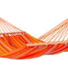 Sortie 🔥 LA SIESTA Hamacs Hamac à Barres Double En Tissu Orange 🌟