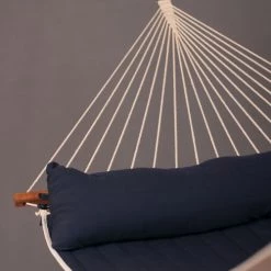Sortie 😉 LA SIESTA Hamacs Hamac à Barres Rembourré En Tissu Bleu Marine 💯 -Fauteuils suspendus Soldes hamac a barres rembourre en tissu bleu marine 2