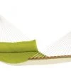 Meilleur prix ⭐ LA SIESTA Hamacs Hamac à Barres Rembourré En Tissu Vert ✨ -Fauteuils suspendus Soldes hamac a barres rembourre en tissu vert 1