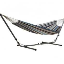 Bon marché 😀 Escuderos Hamacs Hamac Avec Support Sablayan Cappuccino Double ✨ -Fauteuils suspendus Soldes hamac avec support sablayan ifugao double