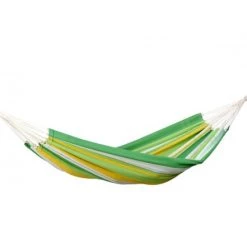 Promo ⌛ Amazonas Hamacs Hamac Brésilien Simple En Coton Vert ⭐