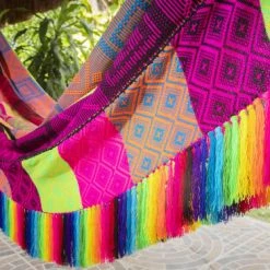 Offres 👏 Hamac Del Sol Hamacs Hamac Cali XXL Multicolor 👏 -Fauteuils suspendus Soldes hamac cali xxl multicolor 2