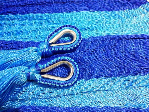 Budget 🧨 Hamac Del Sol Hamacs Hamac Carmen XL Bleu 👍 4 Budget 🧨 Hamac Del Sol Hamacs Hamac Carmen XL Bleu 👍 – Image 2