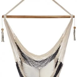 Meilleure affaire 👏 Hamac Del Sol Hamacs Hamac Chaise Bluefields L Blanc Et Bleu Marine 🤩