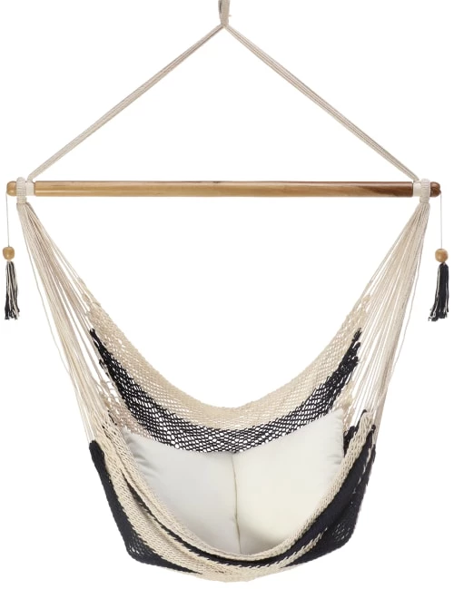 Offres ✨ Hamac Del Sol Hamacs Hamac Chaise Bluefields XL Blanc Et Bleu Marine 🔔 3 Offres ✨ Hamac Del Sol Hamacs Hamac Chaise Bluefields XL Blanc Et Bleu Marine 🔔