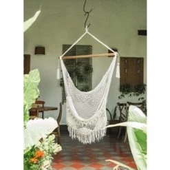 Top 10 🥰 Hamac Del Sol Hamacs Hamac Chaise Camoapa XL Blanc 😍 -Fauteuils suspendus Soldes hamac chaise camoapa xl blanc 1