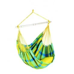 Sortie ⭐ Amazonas Hamacs Hamac Chaise Large En Coton Vert Citron 😍