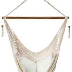 Sortie ✨ Hamac Del Sol Hamacs Hamac Chaise Sébaco XL Blanc 😀