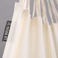 Remise ✔️ LA SIESTA Hamacs Hamac Classique Double En Tissu Blanc ⌛ -Fauteuils suspendus Soldes hamac classique double en tissu blanc 2