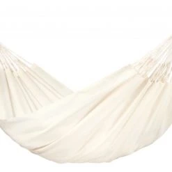 Remise ✔️ LA SIESTA Hamacs Hamac Classique Double En Tissu Blanc ⌛