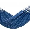 Meilleur prix 😍 LA SIESTA Hamacs Hamac Classique Double En Tissu Bleu Marine 🥰 -Fauteuils suspendus Soldes hamac classique double en tissu bleu marine
