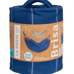 Meilleur prix 😍 LA SIESTA Hamacs Hamac Classique Double En Tissu Bleu Marine 🥰 -Fauteuils suspendus Soldes hamac classique double en tissu bleu marine 4