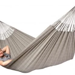 Top 10 😀 LA SIESTA Hamacs Hamac Classique Double En Tissu Marron Clair ⌛ -Fauteuils suspendus Soldes hamac classique double en tissu marron clair 6