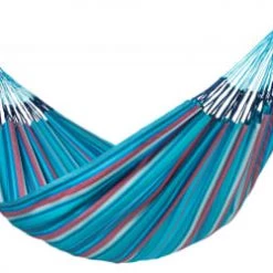 Les meilleures critiques de ✔️ LA SIESTA Hamacs Hamac Classique Kingsize En Tissu écru 🔔 -Fauteuils suspendus Soldes hamac classique kingsize en tissu bleu ciel 10